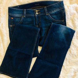Hudson Signature Bootcut Jeans. Medium wash 29
